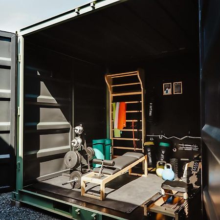 Wiesenglueck Tiny House Hotel Heiligenstadt Buitenkant foto