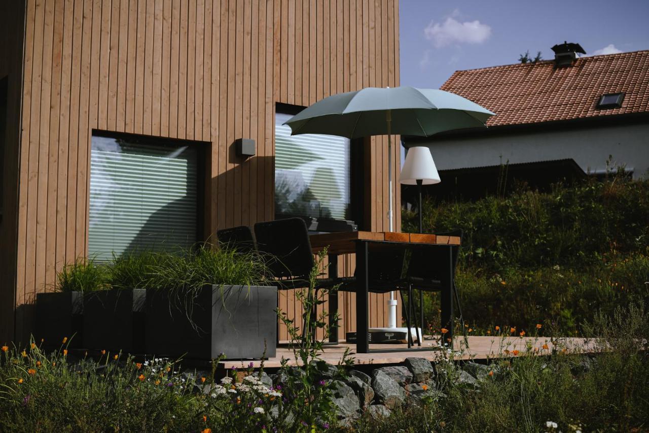 Wiesenglueck Tiny House Hotel Heiligenstadt Buitenkant foto