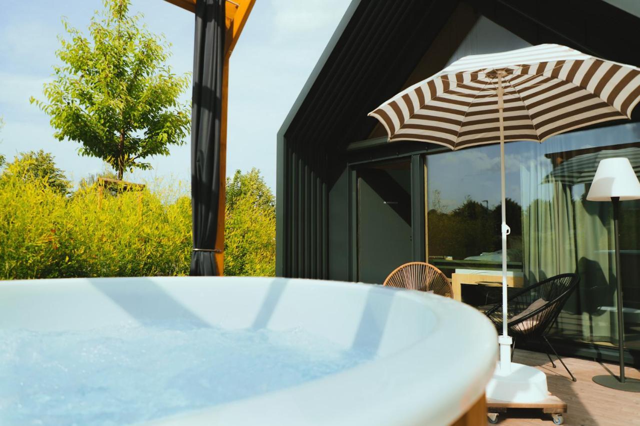 Wiesenglueck Tiny House Hotel Heiligenstadt Buitenkant foto