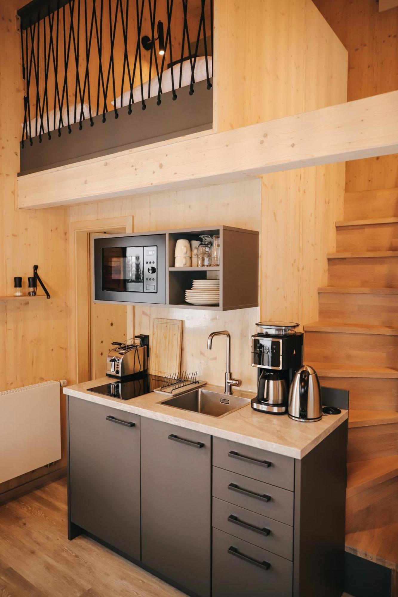 Wiesenglueck Tiny House Hotel Heiligenstadt Buitenkant foto