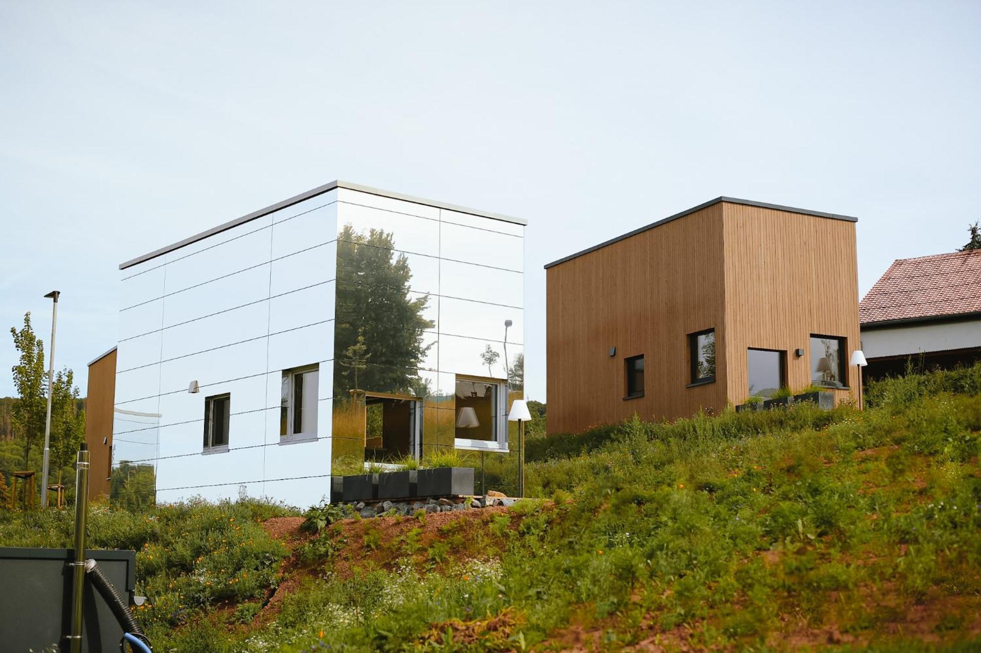 Wiesenglueck Tiny House Hotel Heiligenstadt Kamer foto